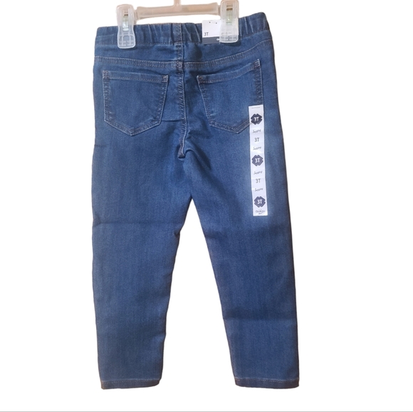 NWT OshKosh B’Gosh Jegging Toddler Girls 3T Medium Wash Jeans - Picture 2 of 8
